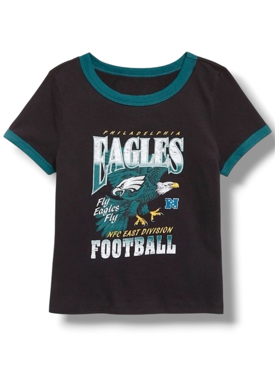 NFL Other - Kids NFL Philadelphia Eagles Graphic Ringer T-Shirt - Size Large 10-12 - NWT